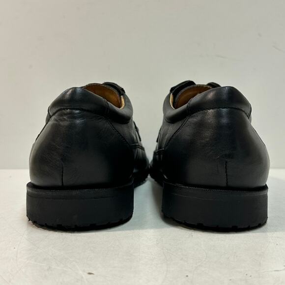 FULLY RESOLED Alden 817 Black Moc Toe Oxford Vibram Cape Cod Derby USA 13 EE main image 11